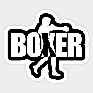 Stylish Boxing Sticker